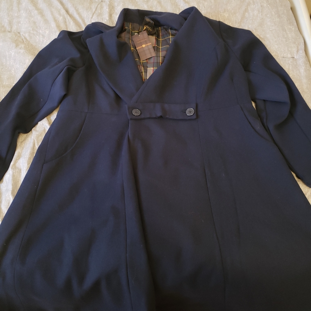 Blue Torrid Coat